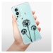 Odolné silikónové puzdro iSaprio - Three Dandelions - black - OnePlus Nord 2 5G