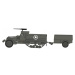 Classic Kit VINTAGE military A02318V - M3 Half Track & 1 Ton Trailer (1:76)