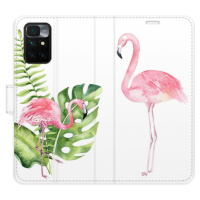 Flipové puzdro iSaprio - Flamingos - Xiaomi Redmi 10