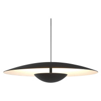 MARSET Ginger LED závesné svietidlo, triak Ø42cm čierna/biela