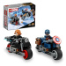 LEGO® Black Widow a Captain America na motorkách 76260