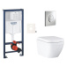 Závesný wc set do ľahkých stien / predstenová montáž Grohe Euro Ceramic SIKOGRSEUSA