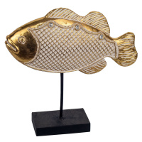 Signes Grimalt  Figúrka Základnej Rýb  Sochy Zlatá