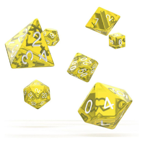 Sada kociek na RPG: Oakie Doakie Dice RPG Set Translucent - Yellow (7 ks)