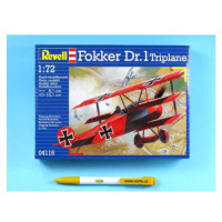 Plastic ModelKit letadlo 04116 - 'Fokker DR. 1 Triplane (1:72)