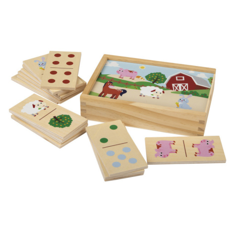Playtive Drevená hračka (domino)