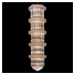Závesná lampa Cristalli 340 cm vysoká, jantárová