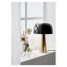 Stolová lampa v medenej farbe s čiernym tienidlom Markslöjd Blanca