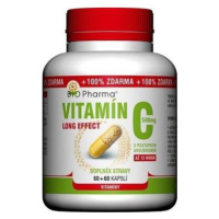 BIO PHARMA Vitamín C 500 mg Long Effect 120 kapsúl