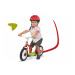 Smoby balančné odrážadlo pre deti Learning Bike 452053 červeno-žlté