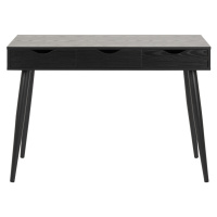Dkton Dizajnový písací stôl Nature 110 cm, jaseň -čierny