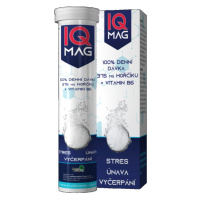 IQ MAG horčík 375 mg + B6 20 šumivých tabliet