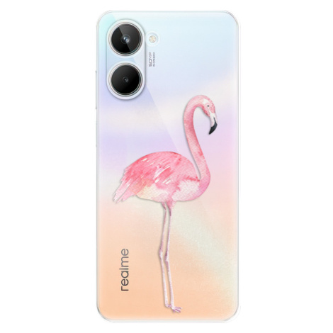 Odolné silikónové puzdro iSaprio - Flamingo 01 - Realme 10