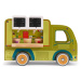 Drevené autíčko La Grande Famille Food Truck  – Moulin Roty