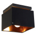 Inteligentné stropné svietidlo čierne so zlatou vrátane WiFi P45 - VT