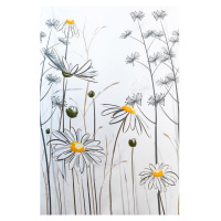 Textilný záves 180/200 W08441 Flower daisy