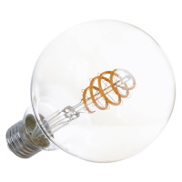 LUUMR Inteligentná LED žiarovka 3ks E27 G95 4,9W číra jantárová Tuya
