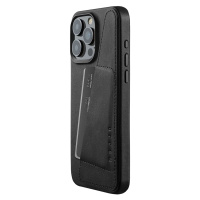 Kryt Mujjo Full Wallet Leather Case for iPhone 15 Pro Max - Black