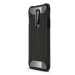 OnePlus 8, plastový zadný kryt, Defender, metalický efekt, čierny