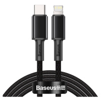 Dátový kábel High Density PD USB-C - Lightning 2,0 m 20W čierny