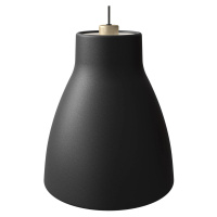 Závesná lampa Gong, Ø 32 cm, čierna