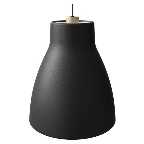 Závesná lampa Gong, Ø 32 cm, čierna BELID