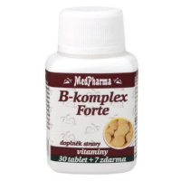 MEDPHARMA B-komplex forte 30 + 7 tabliet ZADARMO