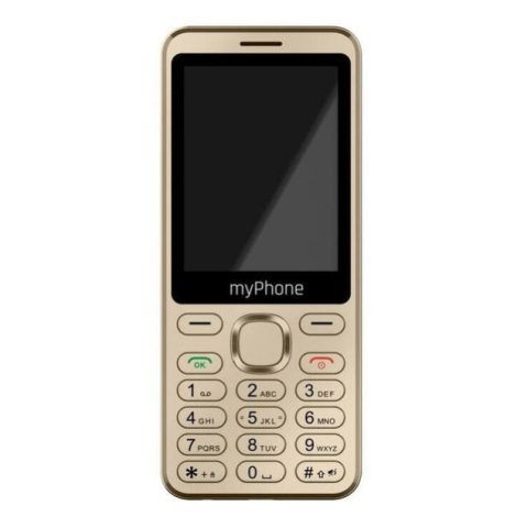 Tlačidlový telefón myPhone Maestro 2, zlatá
