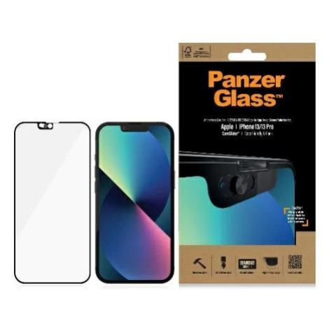 Ochranné sklo PanzerGlass E2E Microfracture iPhone 13 /13 Pro 6,1" CamSlider Case Friendly AntiB