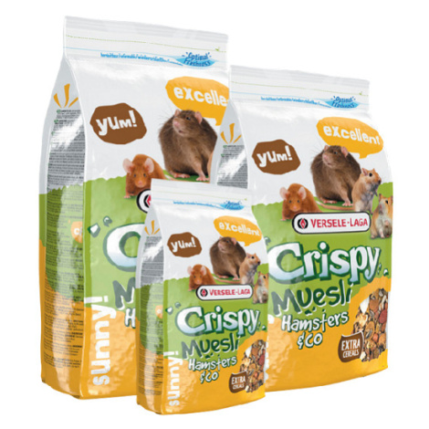 Versele Laga Crispy Muesli Hamsters & Co - škrečok, potkan, myš 2,75kg