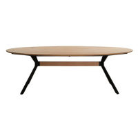 Jedálenský stôl s doskou z dubového dreva v prírodnej farbe 100x240 cm Nori – Light & Living