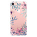 Odolné silikónové puzdro iSaprio - Leaves and Flowers - iPhone 7