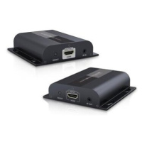 PremiumCord HDMI extender na 120m cez LAN, over IP, HDBitT