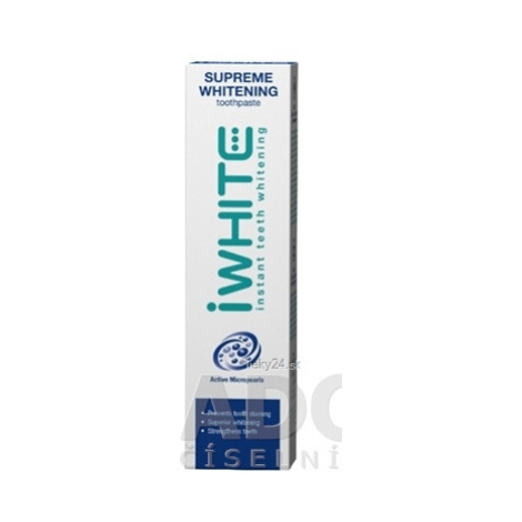 iWHITE SUPREME Whitening Bieliaca zubná pasta