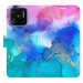 Flipové puzdro iSaprio - BluePink Paint - Xiaomi Redmi 10C