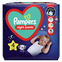 PAMPERS Pants Night 4 Nohavičkové plienky 9 - 15 kg 25 ks