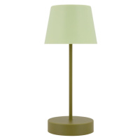 Zelená LED stmievateľná stolová lampa (výška 33,5 cm) Oscar – Remember