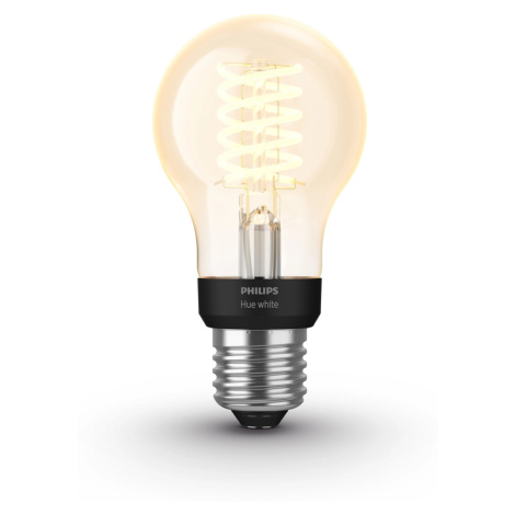Philips Hue Smart žiarovka White Filament E27 A60 7W 550lm 2100K