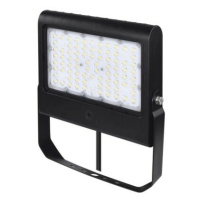 LED reflektor AGENO čierny, 150W neutrálna biela