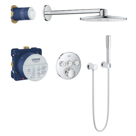 Sprchový systém Grohe Grohtherm SmartControl s termostatickou batériou chróm 34705000