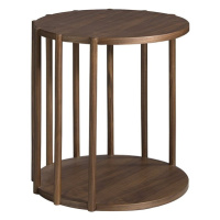Estila Moderný príručný stolík Vita Naturale z dreva hnedý 47cm