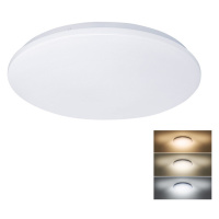 Solight LED stropné svietidlo PLAIN, 3CCT, 24W, 1920lm, 3000K, 4000K, 6000K, okrúhle, 38cm