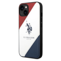 U.S. Polo Assn Kožený Kryt pre iPhone 14 Plus, Biely
