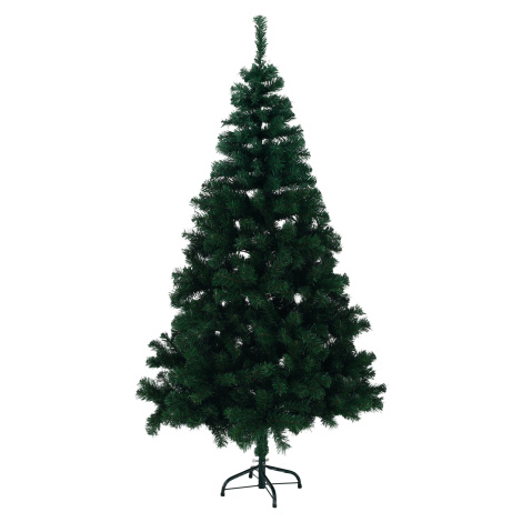 Vianočný stromček s kovovým stojanom, 160 cm, CHRISTMAS TYP 10