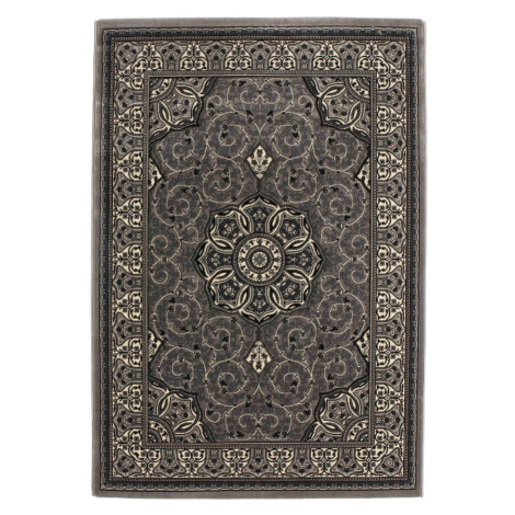 Tmavosivý koberec 280x380 cm Heritage – Think Rugs