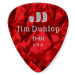 Dunlop Celluloid Red Pearl Thin