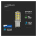 Žiarovka LED PRO G9 3W, 6400K, 300lm, VT-204 (V-TAC)