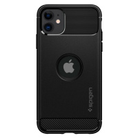 Silikónové puzdro SPIGEN Rugged Armor pre Apple iPhone 11 čierne