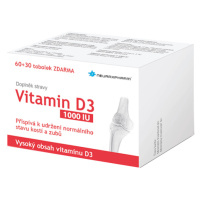 NEURAXPHARM Vitamin D3 60 + 30 kapsúl ZDARMA