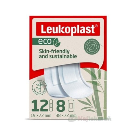 LEUKOPLAST ECO náplasť na rany, 2 veľkosti, 20ks